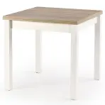 Kinyitható asztalok  Gracjan 80/160x80cm Płyta/Abs/Mdf – Tölgy Sonoma/Fehér