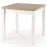 Kinyitható asztalok  Gracjan 80/160x80cm Płyta/Abs/Mdf – Tölgy Sonoma/Fehér