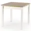 Kinyitható asztalok  Gracjan 80/160x80cm Płyta/Abs/Mdf – Tölgy Sonoma/Fehér