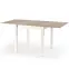 Kinyitható asztalok  Gracjan 80/160x80cm Płyta/Abs/Mdf – Tölgy Sonoma/Fehér,2