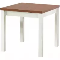 Kinyitható asztalok  Gracjan 80/160x80cm Płyta/Abs/Mdf – Olcha/Fehér