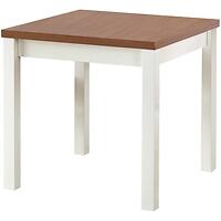 Kinyitható asztalok  Gracjan 80/160x80cm Płyta/Abs/Mdf – Olcha/Fehér