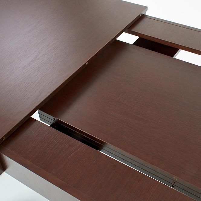 Asztal Seweryn 160/298 Płyta/Abs/Mdf – Sötét Dió