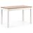 Asztal Ksawery 120x68 Płyta/Abs/Mdf – Tölgy Sonoma/Fehér