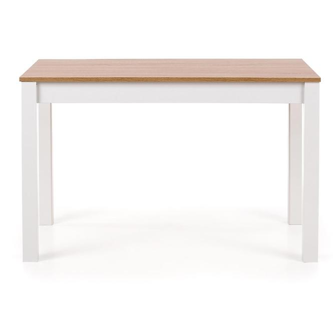 Asztal Ksawery 120x68 Płyta/Abs/Mdf – Tölgy Sonoma/Fehér