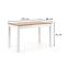 Asztal Ksawery 120x68 Płyta/Abs/Mdf – Tölgy Sonoma/Fehér,3