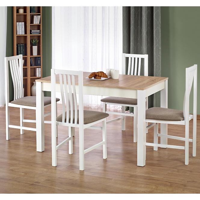 Asztal Ksawery 120x68 Płyta/Abs/Mdf – Tölgy Sonoma/Fehér
