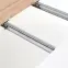 Kinyitható asztalok  Caliber 160/200x90cm Fehér Mat/Tölgy San Remo/Természetes,5