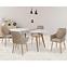 Kinyitható asztalok  Caliber 160/200x90cm Fehér Mat/Tölgy San Remo/Természetes,7