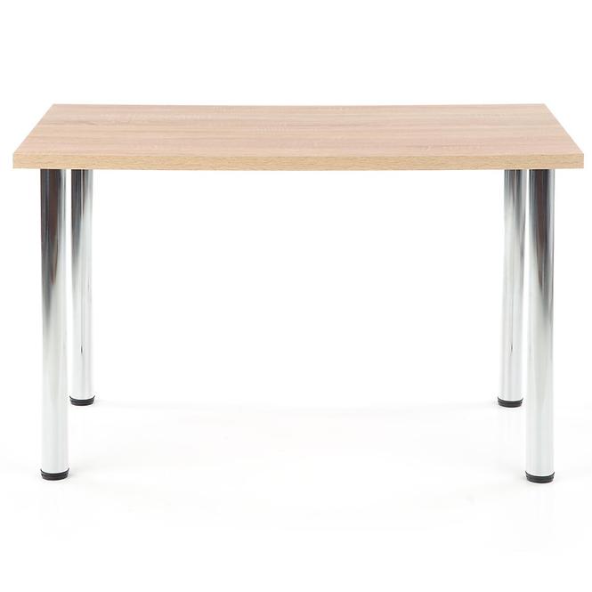 Asztal Modex B) 120x68 Płyta/Acél – Tölgy Sonoma 2db