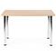 Asztal Modex B) 120x68 Płyta/Acél – Tölgy Sonoma 2db,2