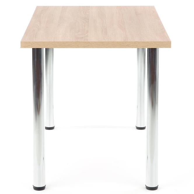 Asztal Modex B) 120x68 Płyta/Acél – Tölgy Sonoma 2db