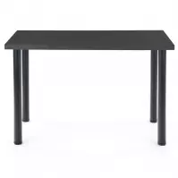 Asztal Modex 2 B) 120x68 Płyta/Acél – Antracyt