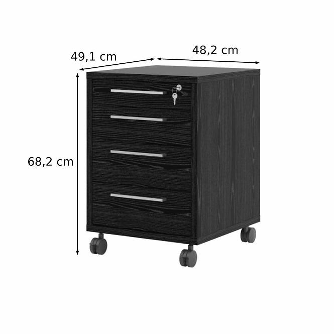 Talapzat Prima 48X49X68 Fekete 80419/61