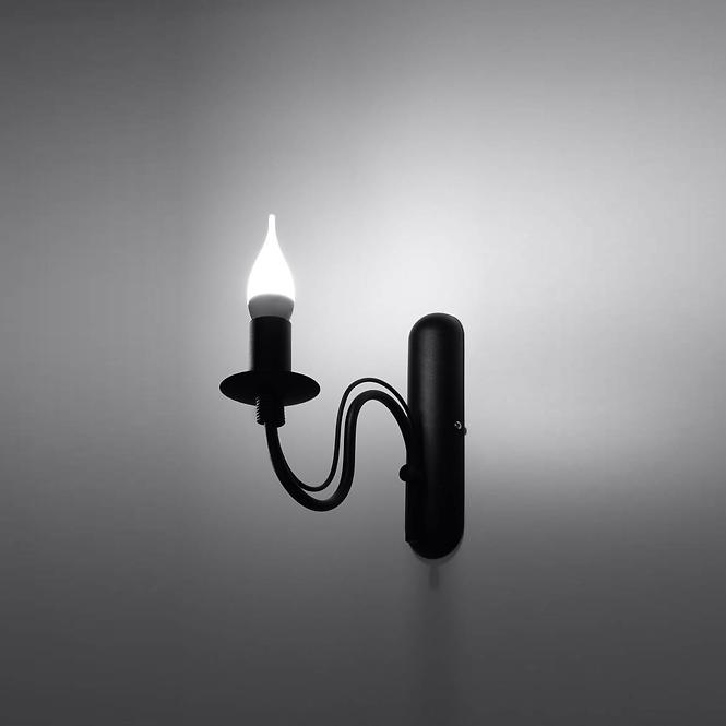 Fali lámpa Minerwa A-0220 fekete