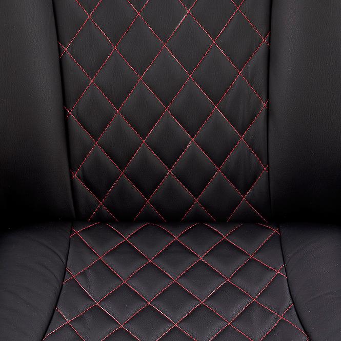 Fotel Camaro fekete-piros