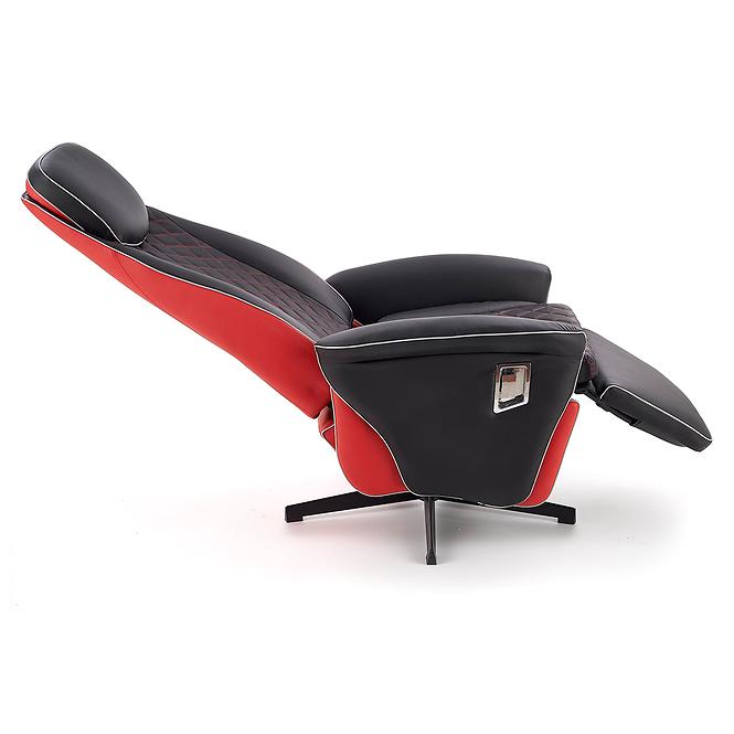 Fotel Camaro fekete-piros,4