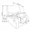 Fotel Jeff fekete,4
