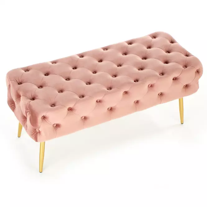 Puff Athena rózsaszín/aranysárga