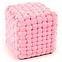 Puff Rubik rózsaszín,2
