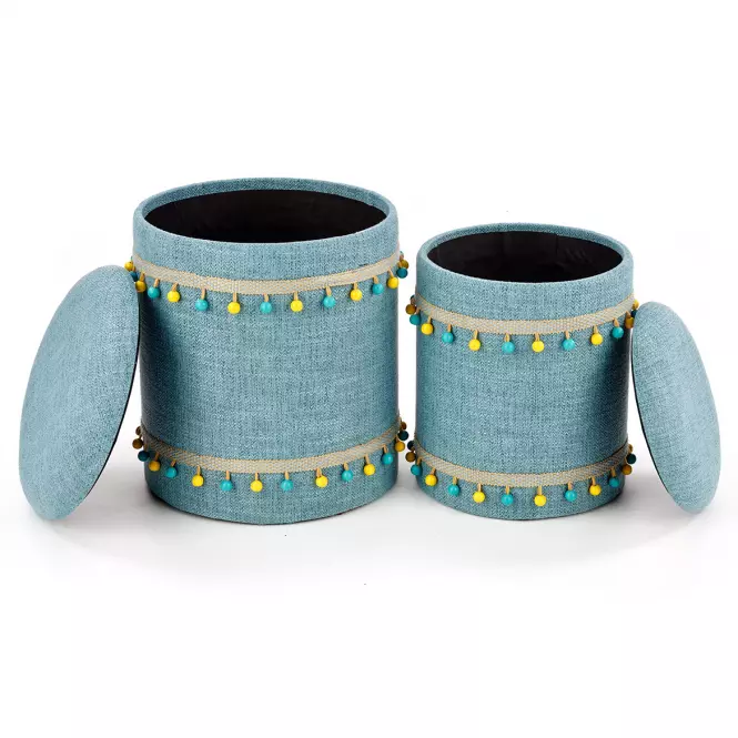 Puff 2 db. Grado kék,2