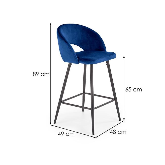 Bárszék H-96 sötétkék