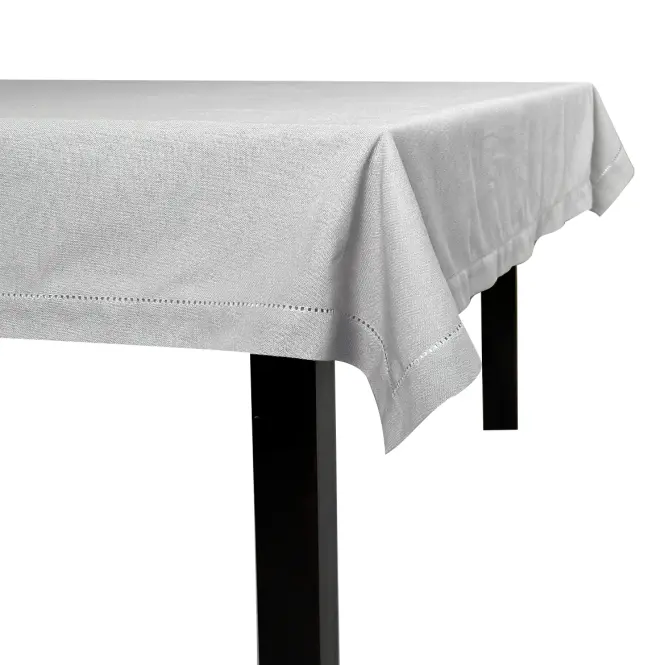 Asztalterítő SAGA világosszürke 140x180 easy care,2