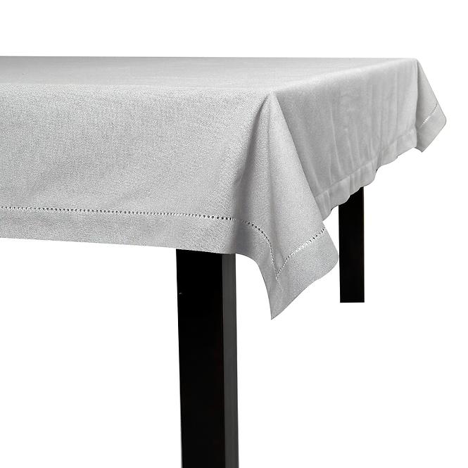 Asztalterítő SAGA világosszürke 140x180 easy care,2