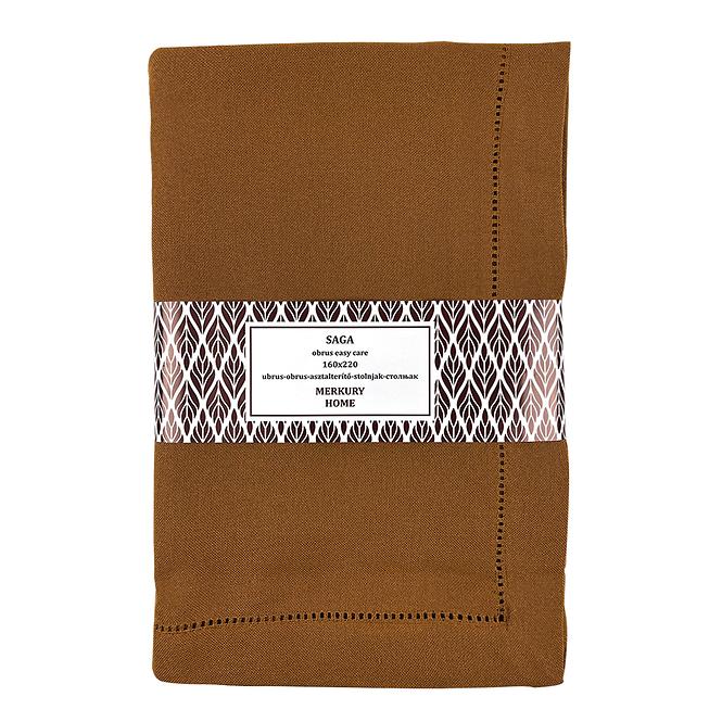 Asztalterítő SAGA mustár 160x220 easy care
