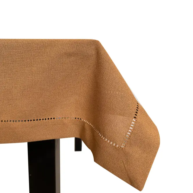 Asztalterítő SAGA mustár 160x220 easy care
