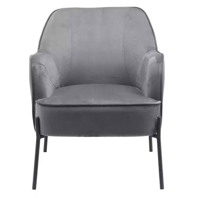 Fotel Bob Dark Grey Velvet 13,2