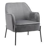 Fotel Bob Dark Grey Velvet 13