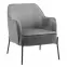 Fotel Bob Dark Grey Velvet 13
