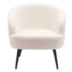 Fotel Mal Teddy White