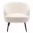 Fotel Mal Teddy White