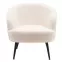 Fotel Mal Teddy White
