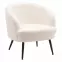 Fotel Mal Teddy White,2