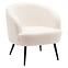 Fotel Mal Teddy White,2