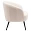 Fotel Mal Teddy White,3