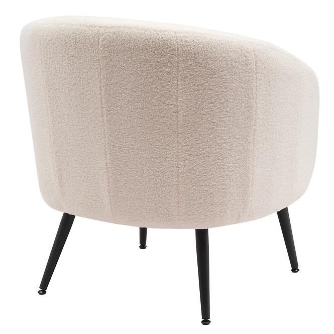 Fotel Mal Teddy White