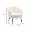 Fotel Mal Teddy White,5