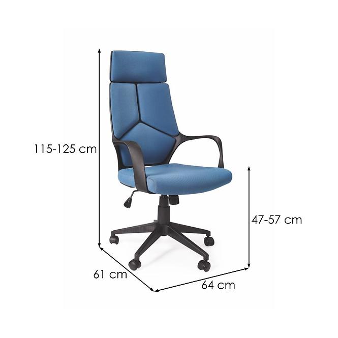 Irodai szék Voyager Kék/Fekete