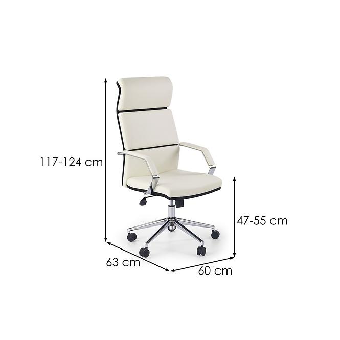 Irodai szék Costa fehér/Fekete
