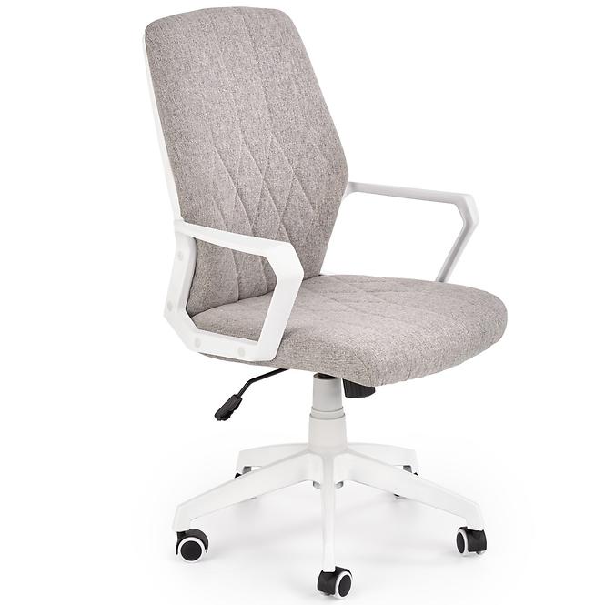 Irodai szék Spin 2 fehér/Fényes szürke