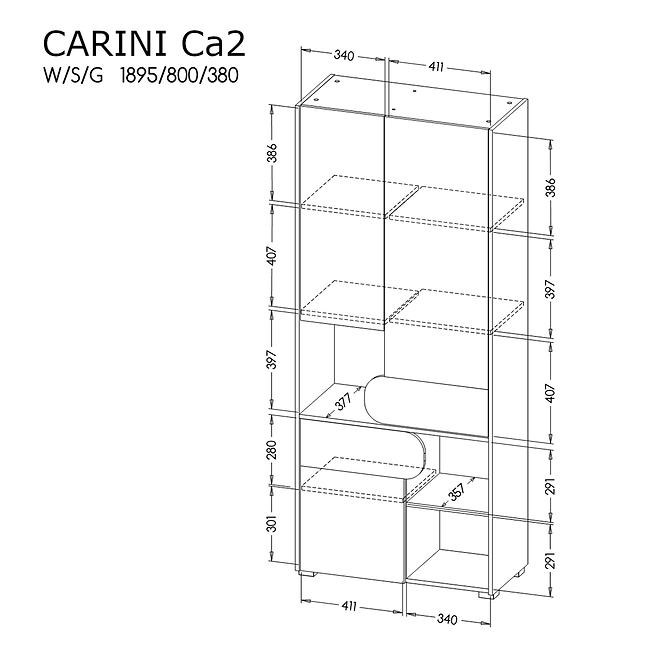Állvány 3d Carini Ca2,3