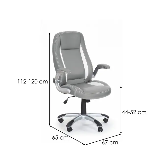Forgószék Saturn szürke,2