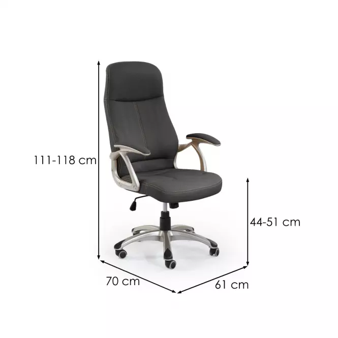 Irodai szék Edison Fekete