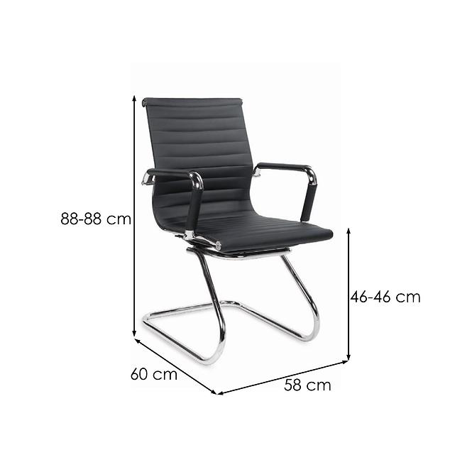 Irodai szék Prestige Skid Fekete