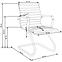 Irodai szék Prestige Skid Fekete,3