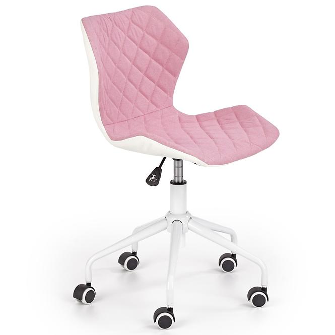 Irodai szék Matrix 3 Rózsaszín/fehér